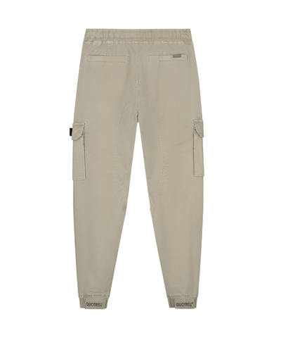 Quotrell - Brockton - Cargo Pants - Beige/black