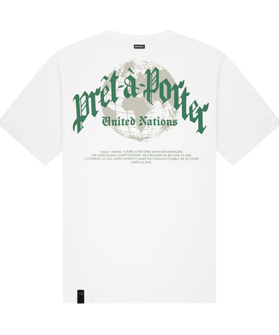 Quotrell - Global Unity - T-shirt - White/green