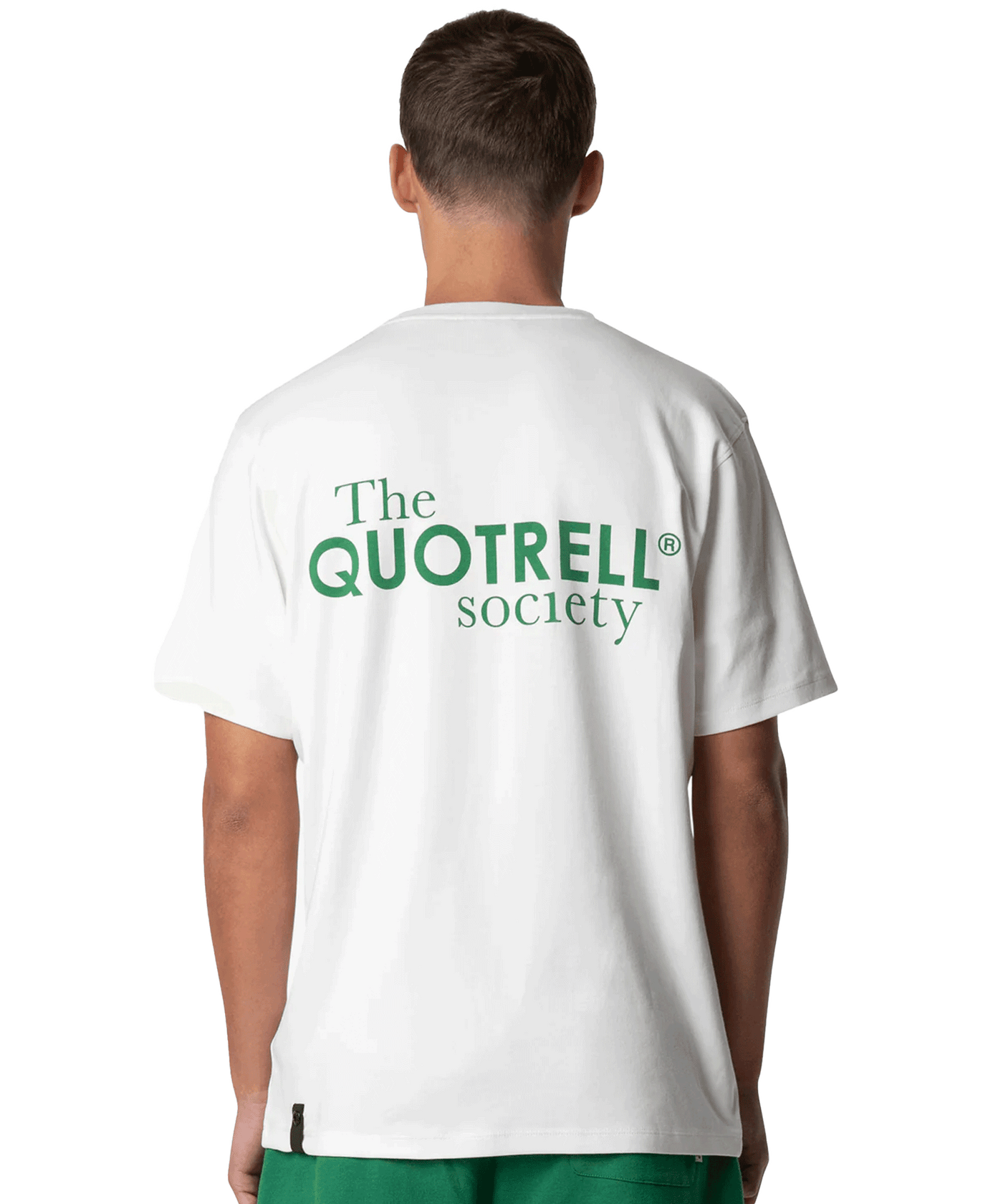 Quotrell - Society - T-shirt - Off White/green