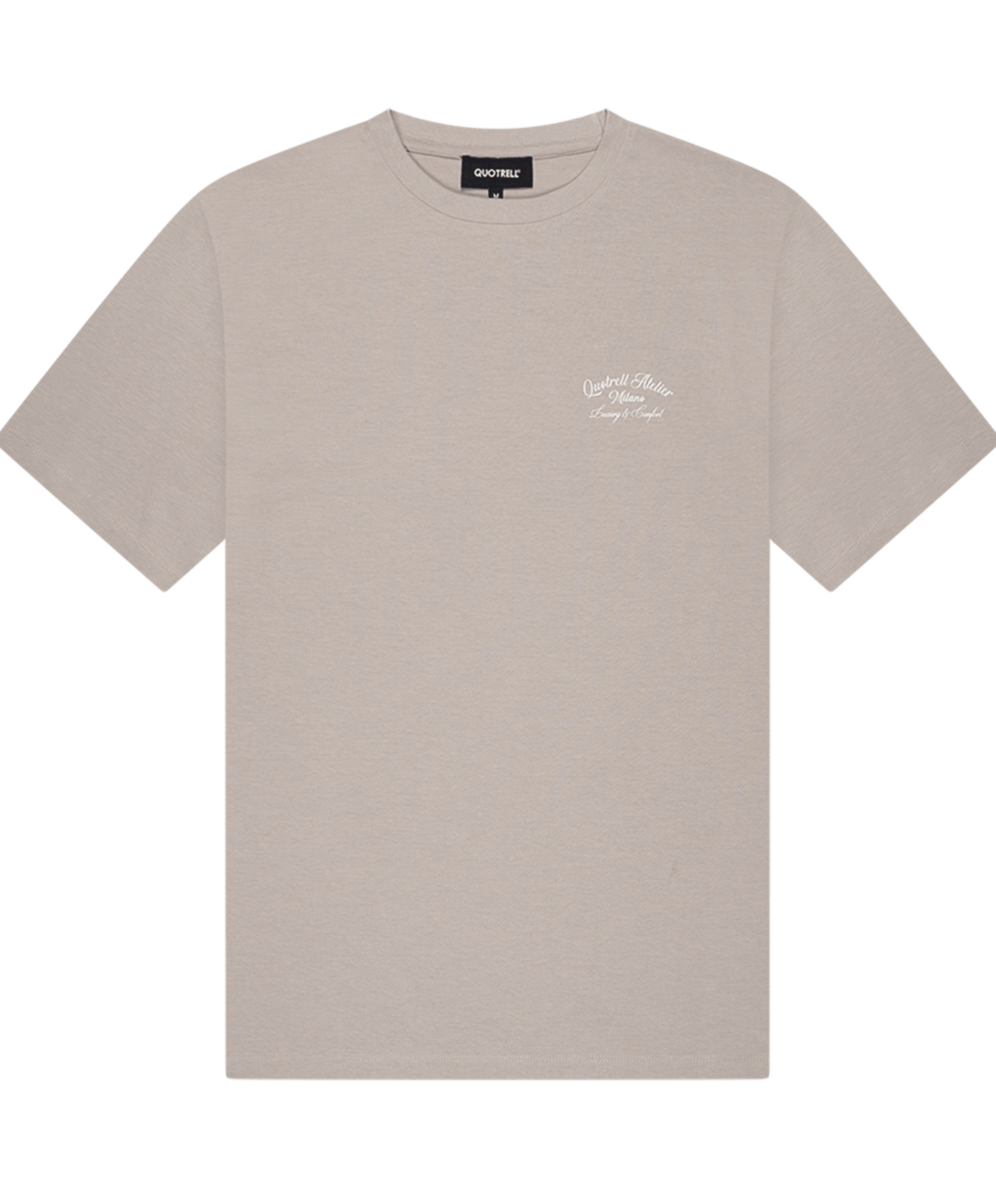 Quotrell - Atelier Milano - T-shirt - Taupe/off White