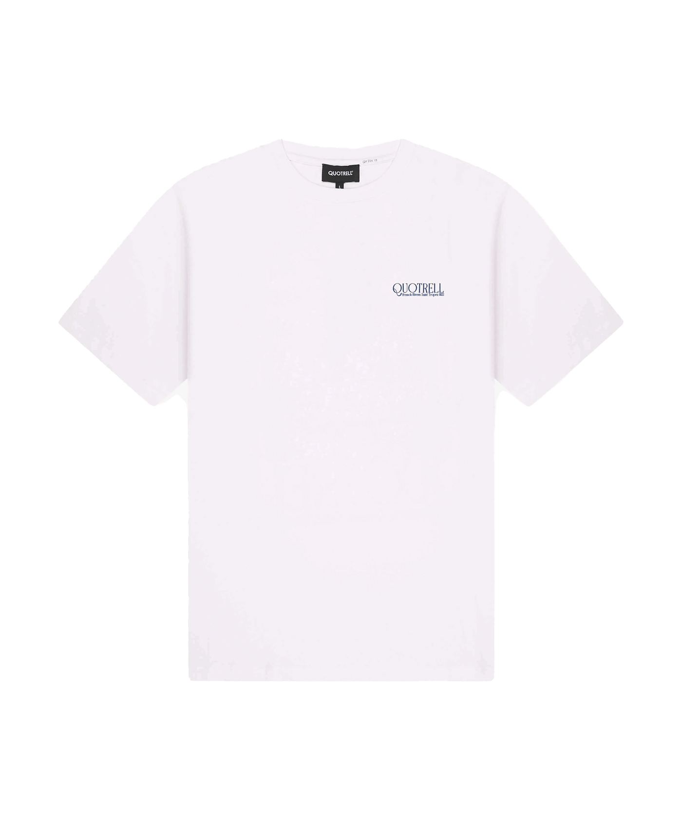 Quotrell - Rivera - T-shirt - White/blue