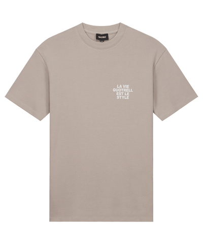 Quotrell - La Vie - T-shirt - Concrete/cement