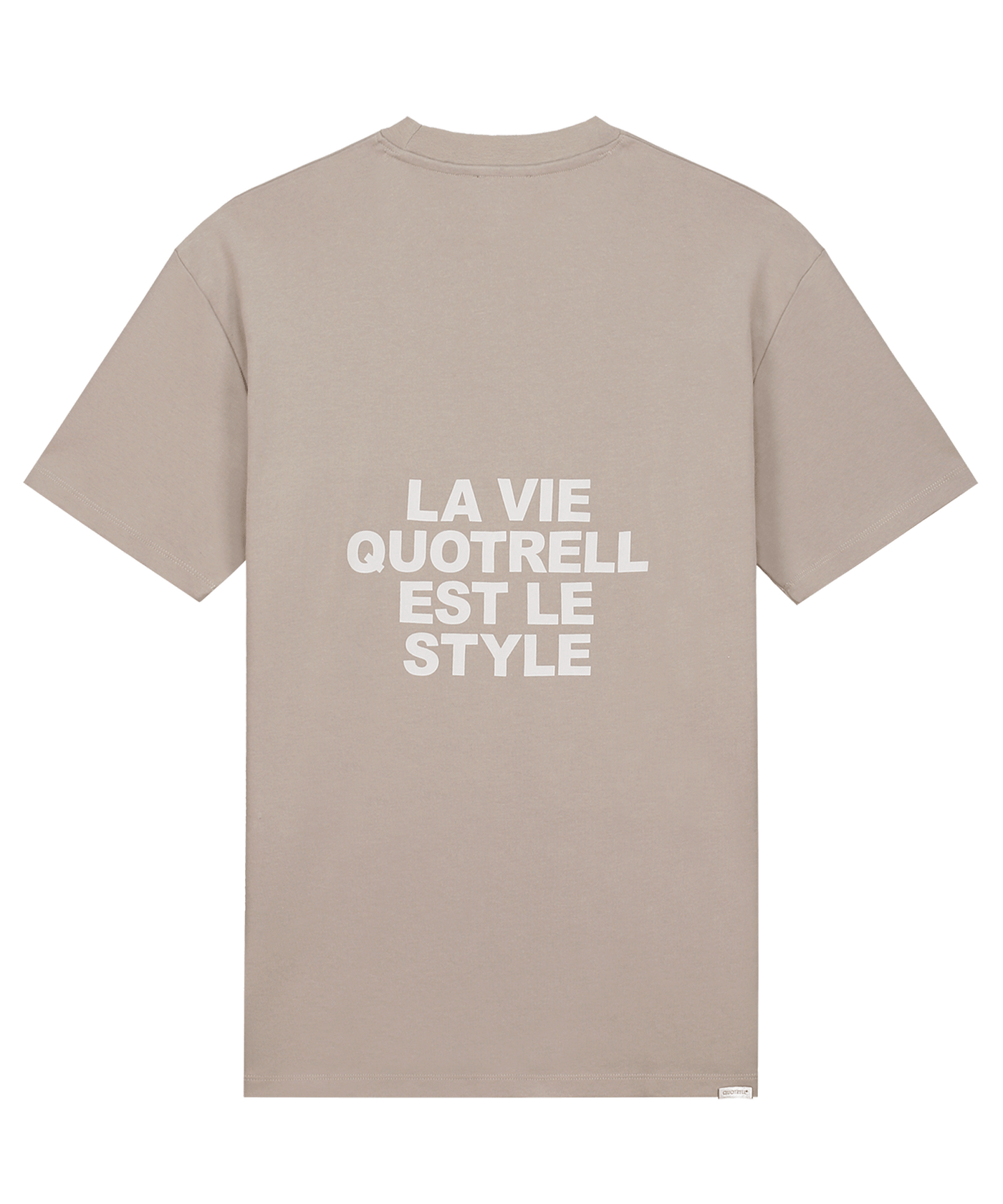 Quotrell - La Vie - T-shirt - Concrete/cement