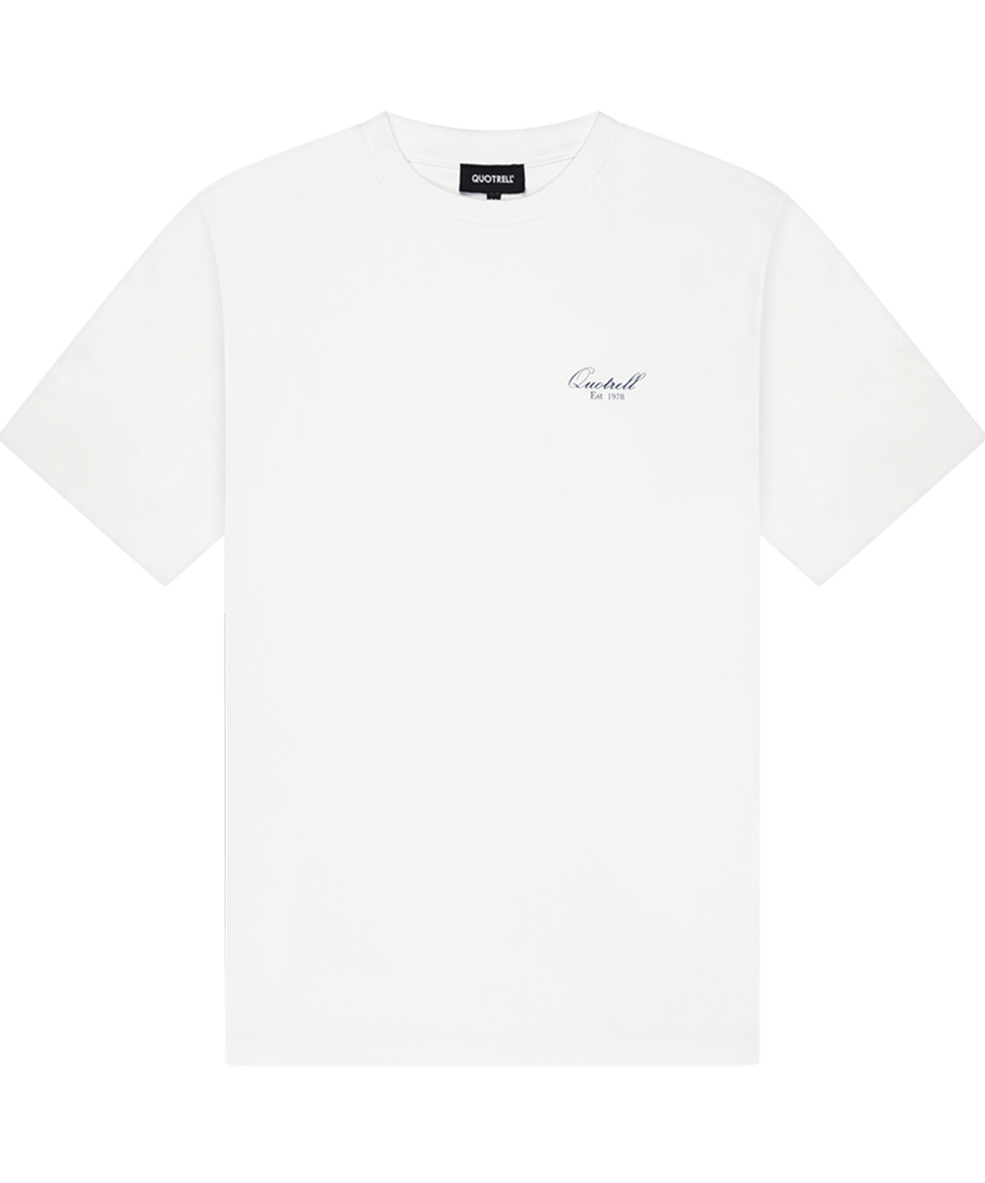 Quotrell - Royal - T-shirt - White/blue