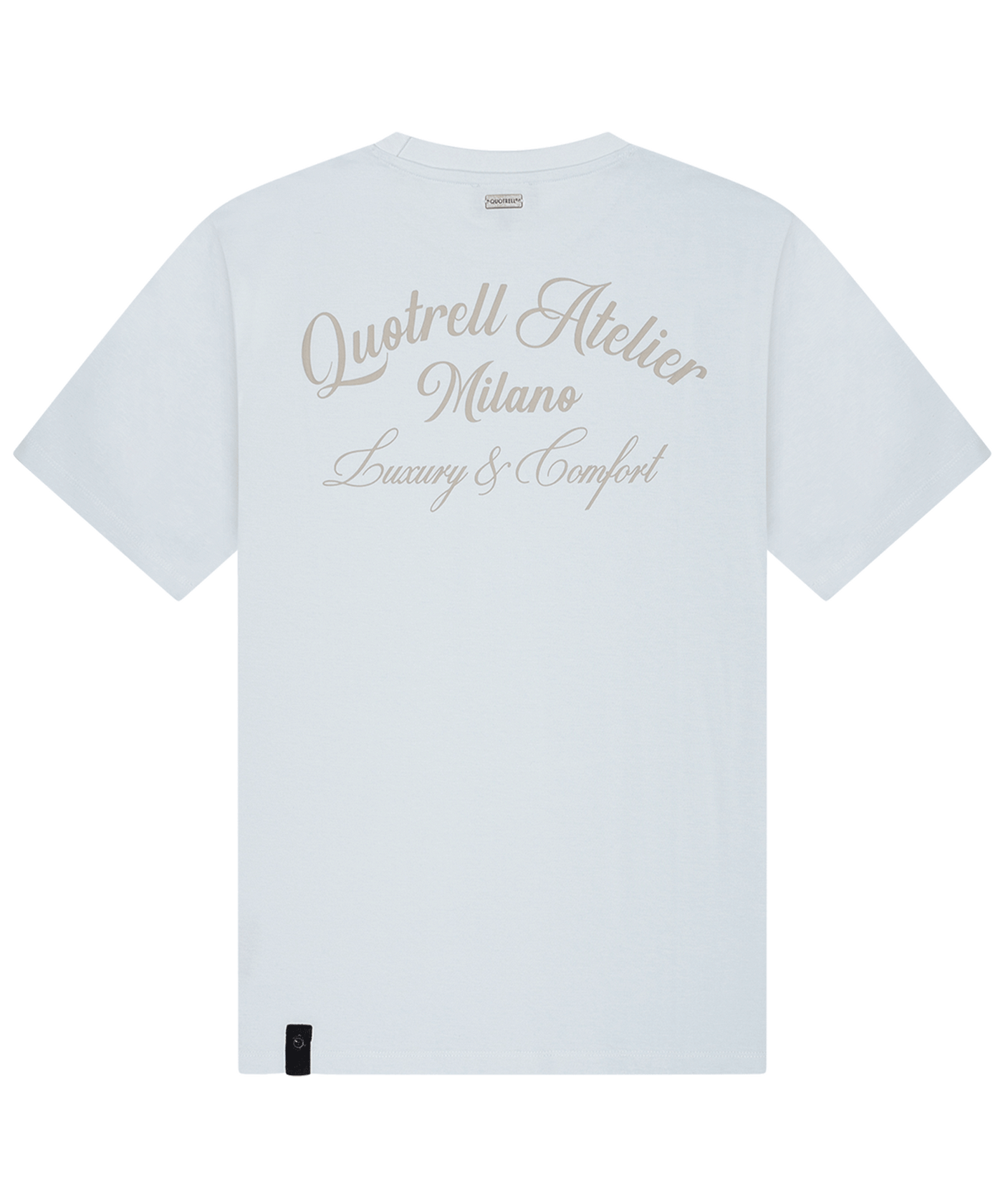 Quotrell - Atelier Milano - T-shirt - Light Blue/grey