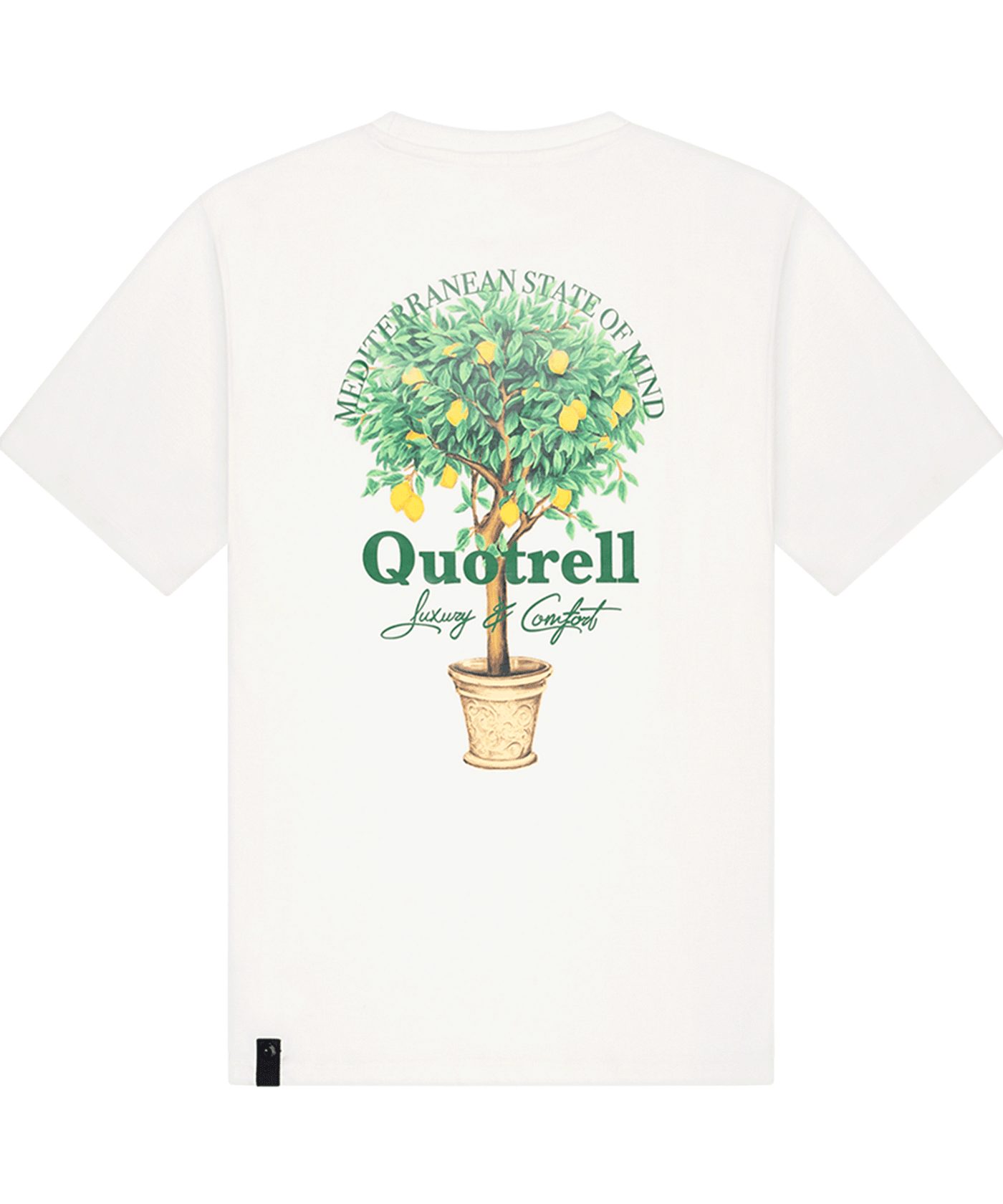 Quotrell - Limone - T-shirt - White/green