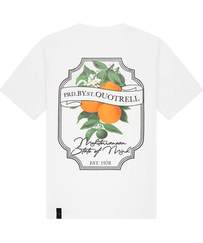 Quotrell - Mineola - T-shirt - White/black