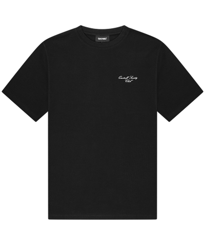 Quotrell - Society Club - T-shirt - Black/white