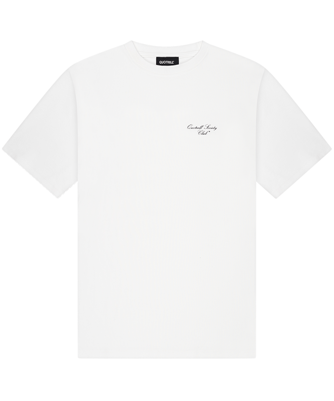 Quotrell - Society Club - T-shirt - White/black