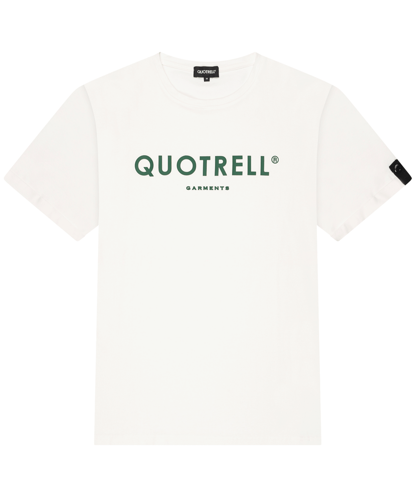 Quotrell - Basic Garments - T-shirt - Off White/green