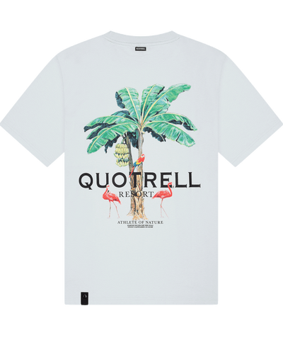 Quotrell - Resort - T-shirt - Light Blue/black