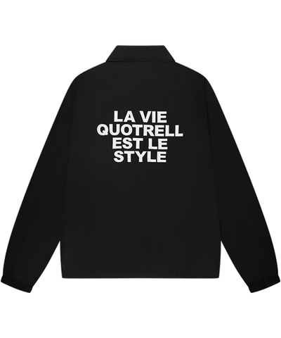 Quotrell - La Vie - Jacket - Black/white