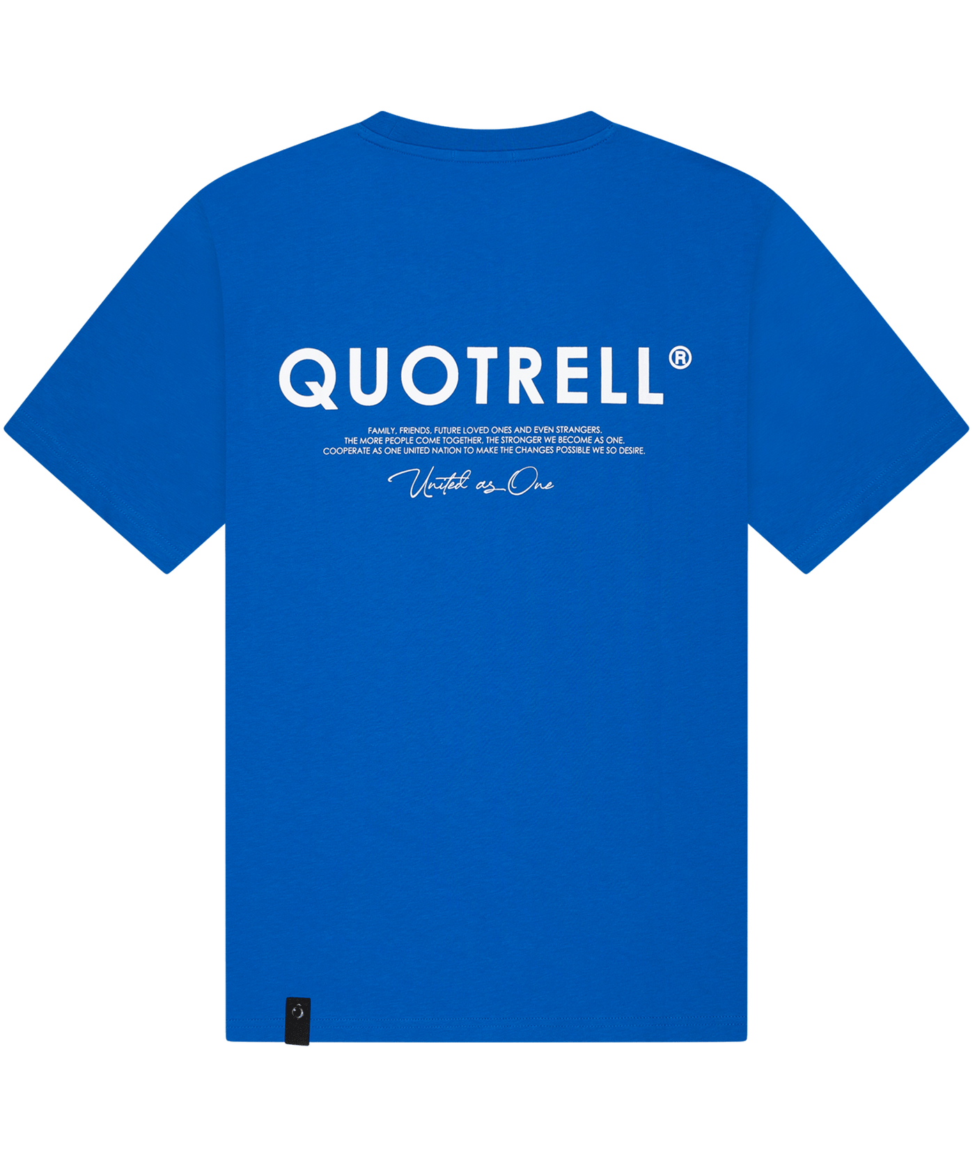 Quotrell - Jaipur - T-shirt - Cobalt/white