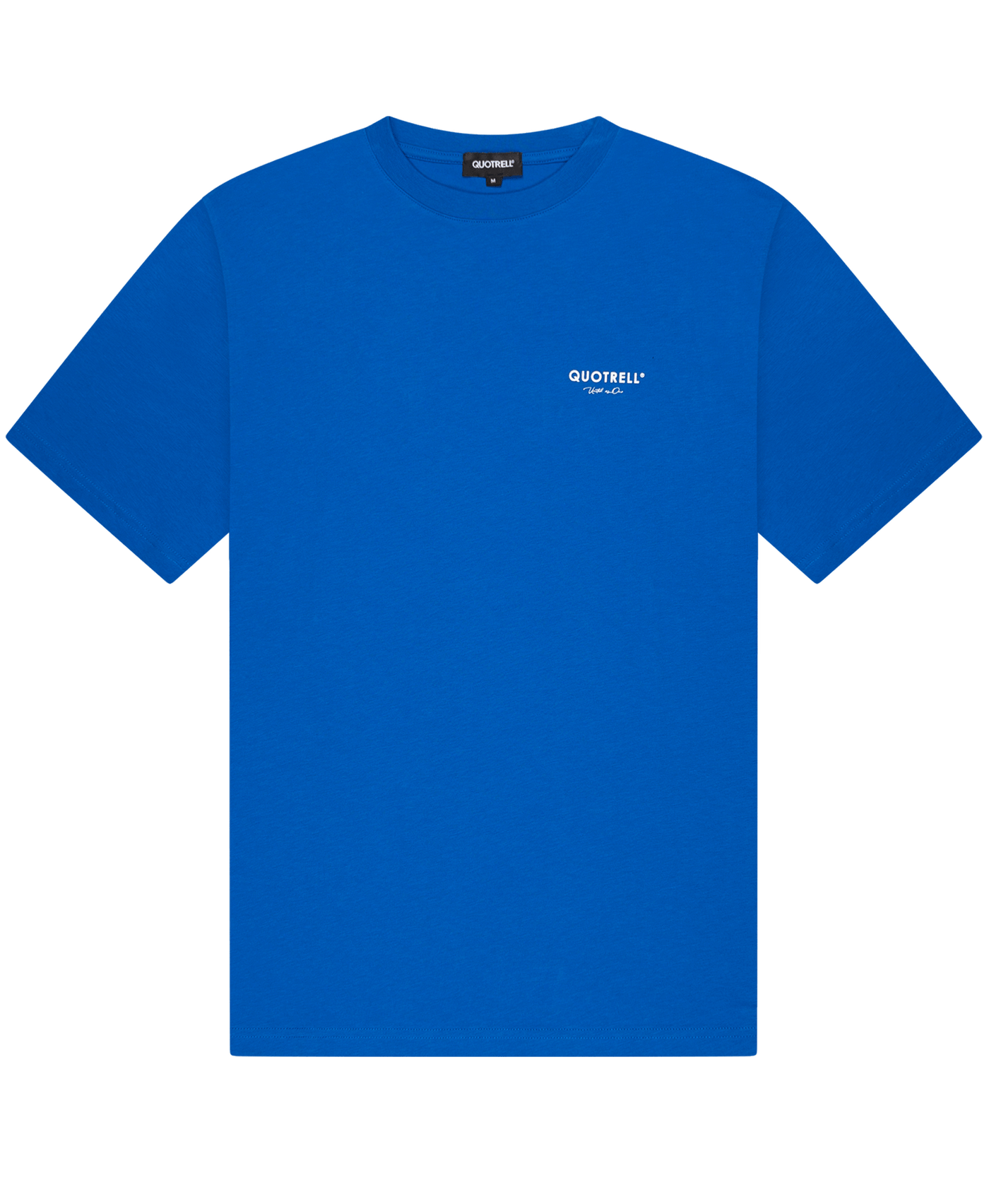 Quotrell - Jaipur - T-shirt - Cobalt/white