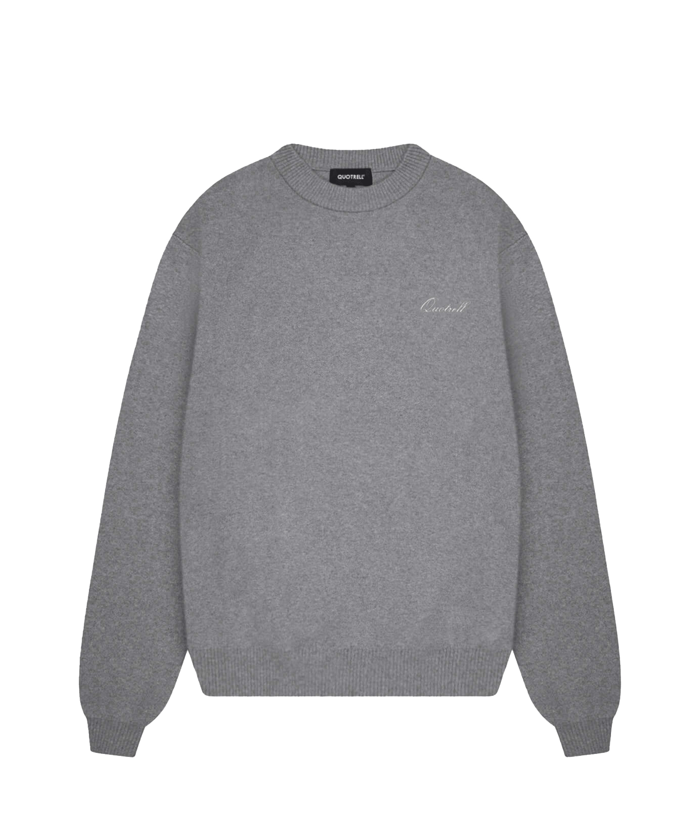 Quotrell - Reno - Knitted Sweater - Grey Melee