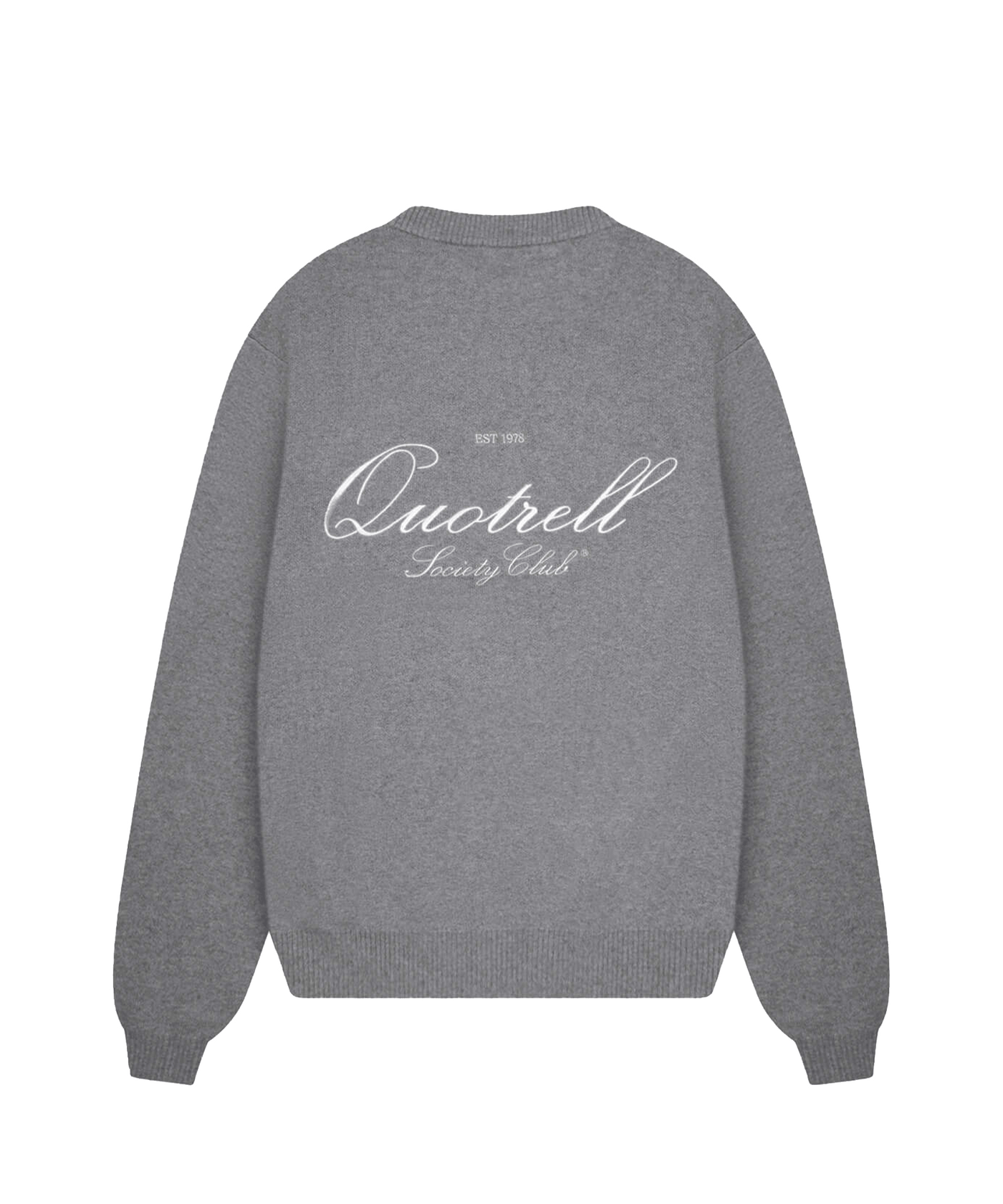 Quotrell - Reno - Knitted Sweater - Grey Melee