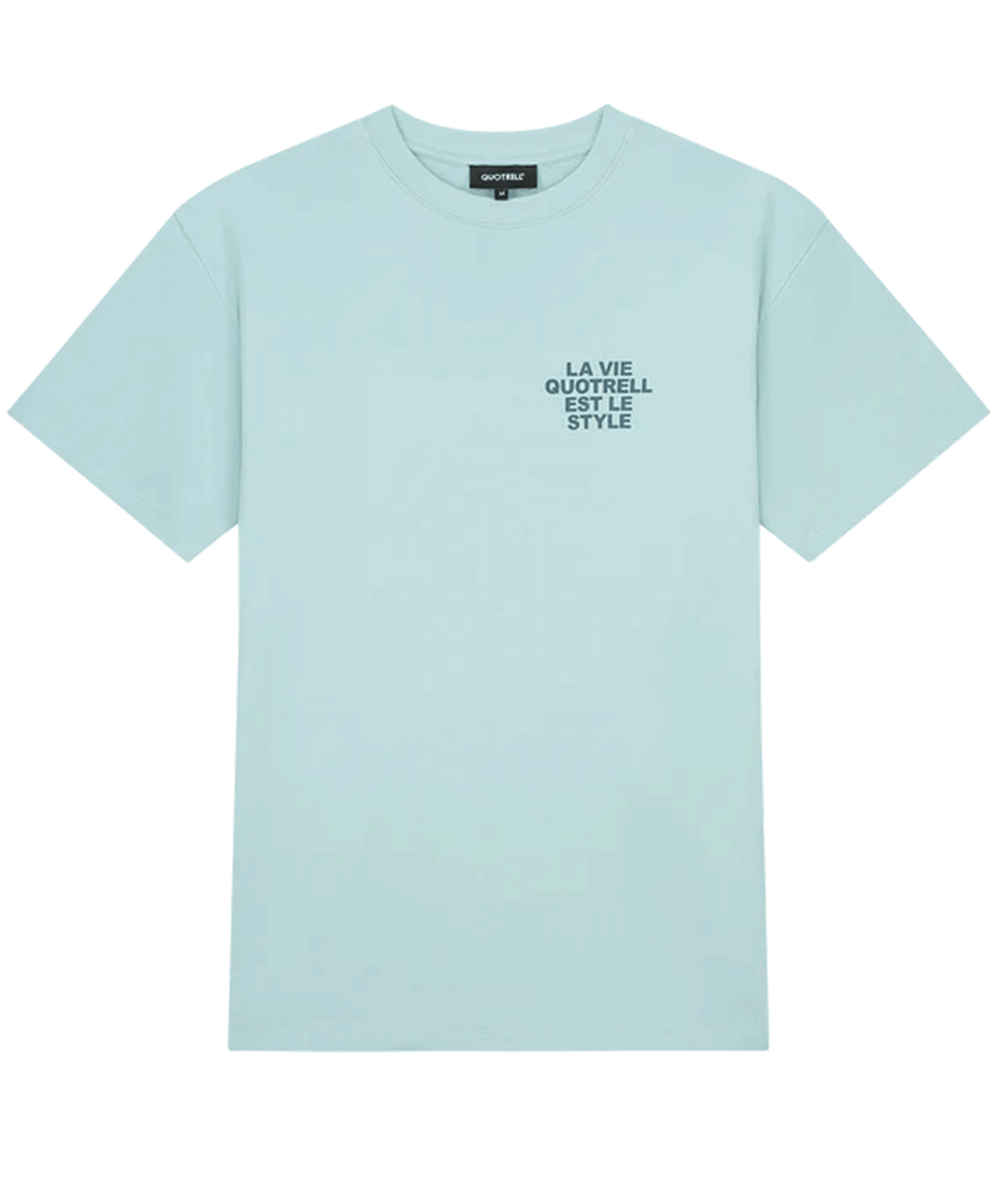 Quotrell - La Vie - T-shirt - Light Blue/blue