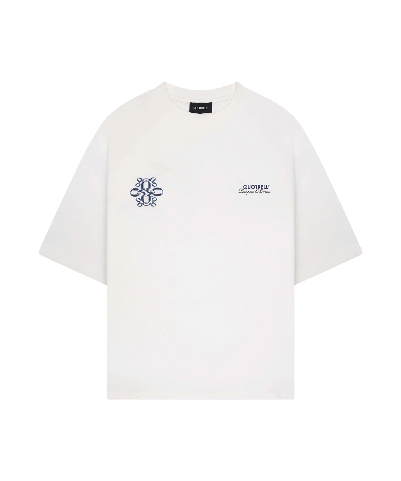 Quotrell - Insignia - T-shirt - White/blue