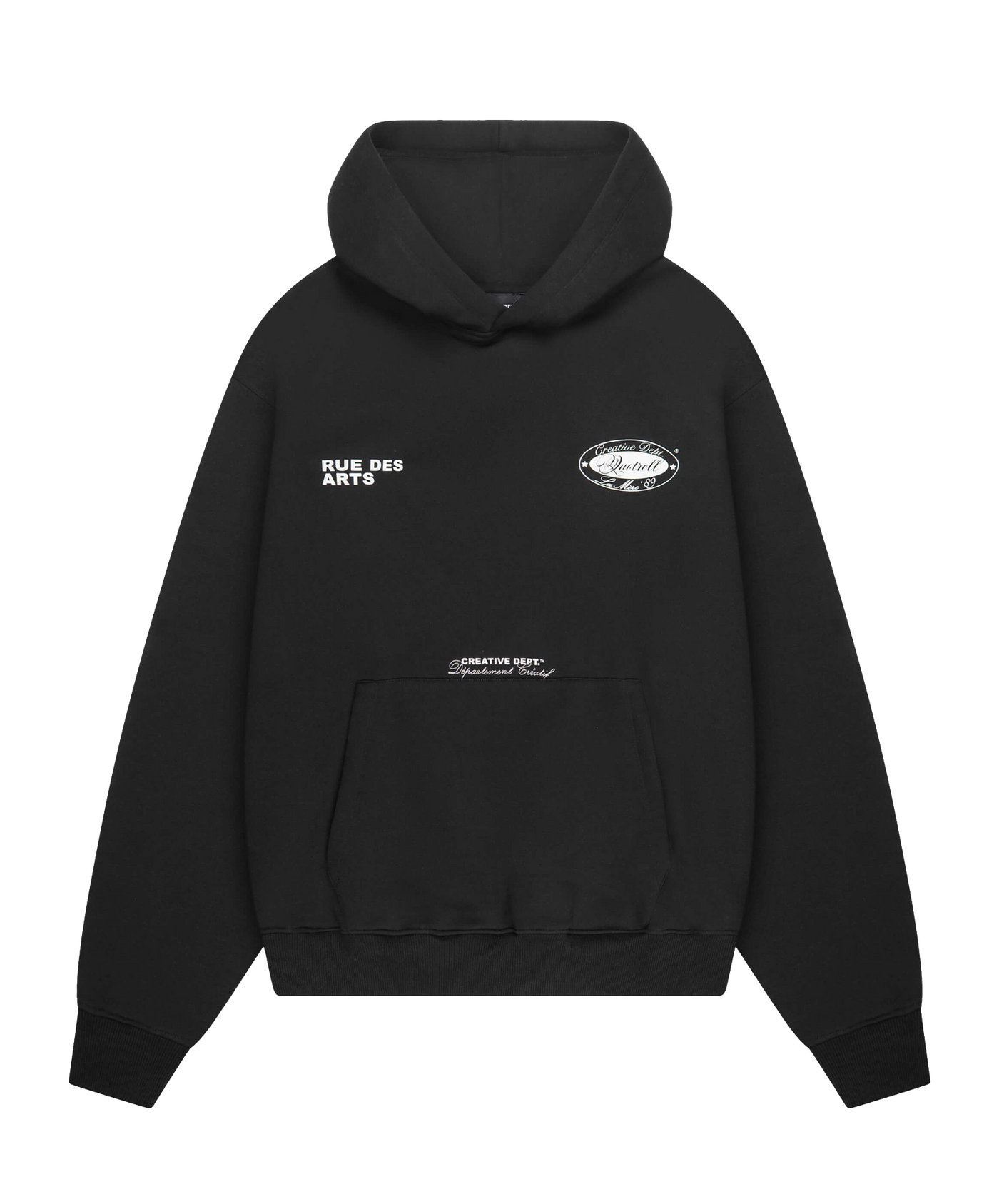 Quotrell - La Mere - Hoodie - Black/white