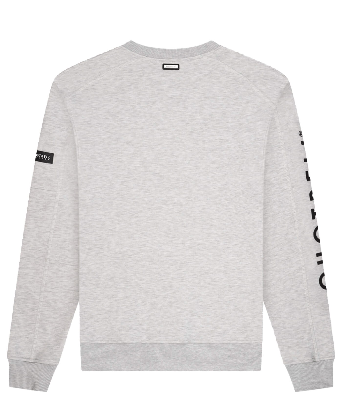 Quotrell - Defender - Crewneck - Lt Grey/black