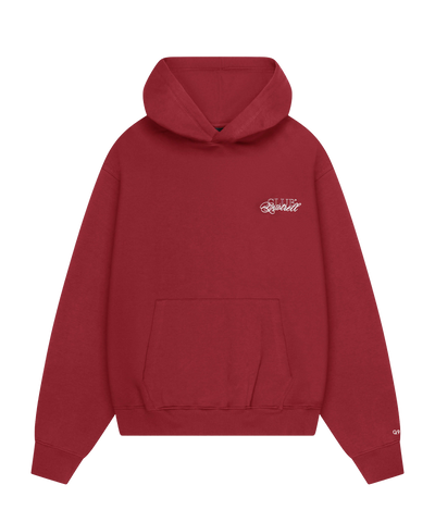 Quotrell - Futura - Hoodie - Bordeaux/white