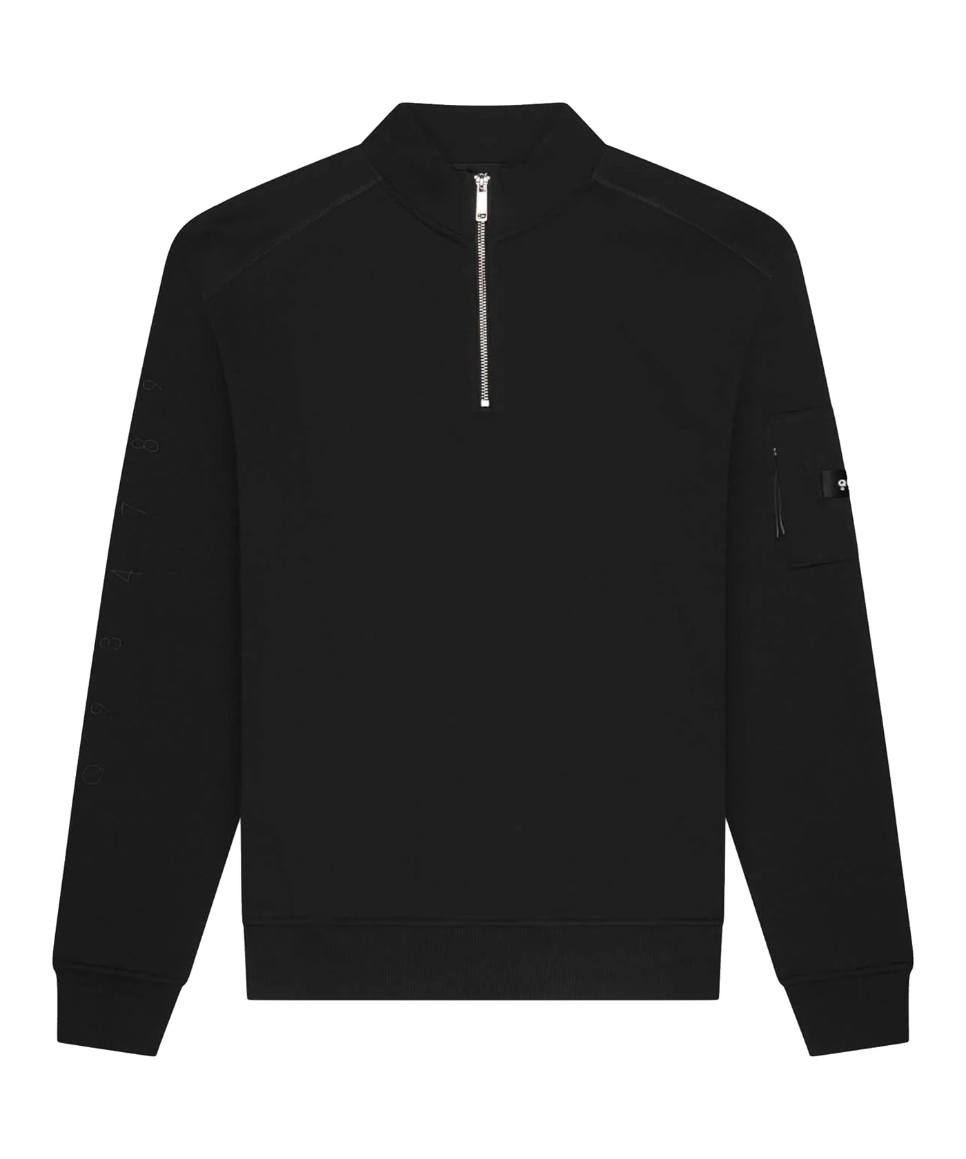 Quotrell - Defender - Halfzip - Black/black