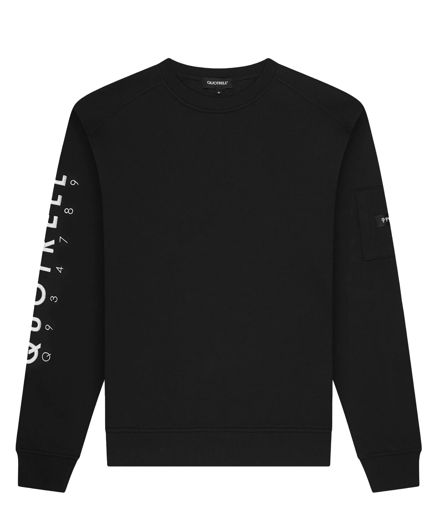 Quotrell - Defender - Crewneck - Black/white