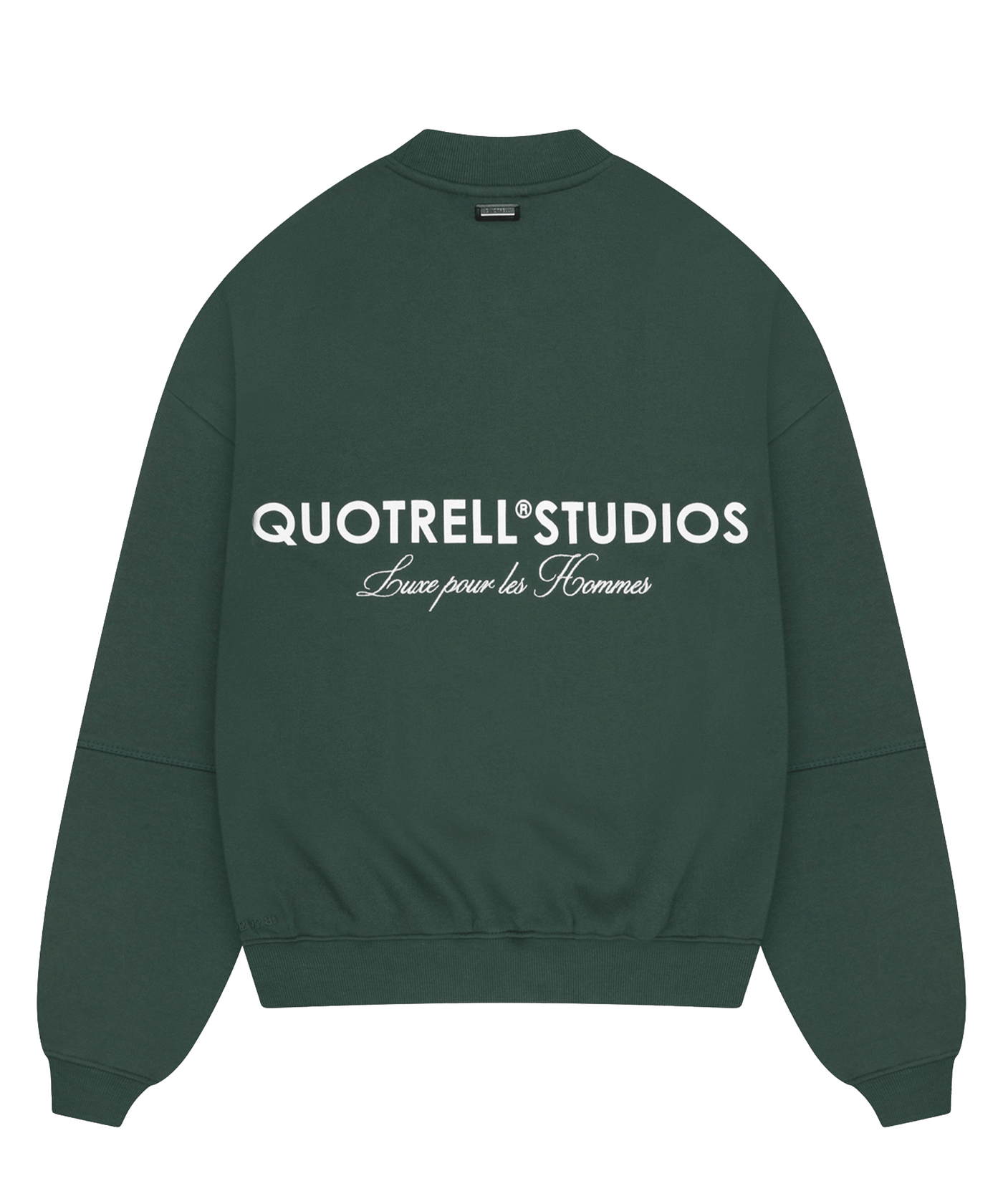 Quotrell - Studios - Crewneck - Petrol/white