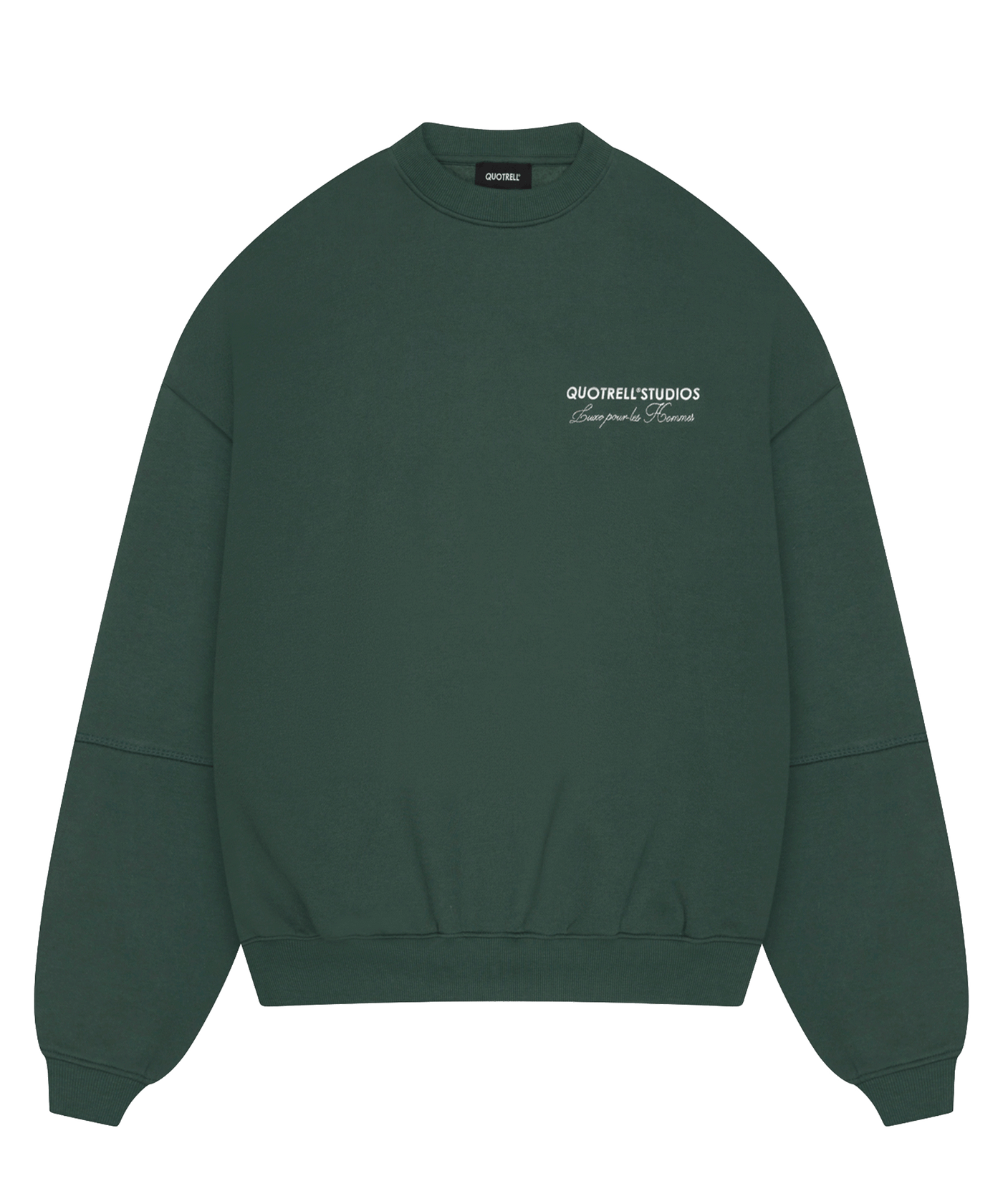 Quotrell - Studios - Crewneck - Petrol/white