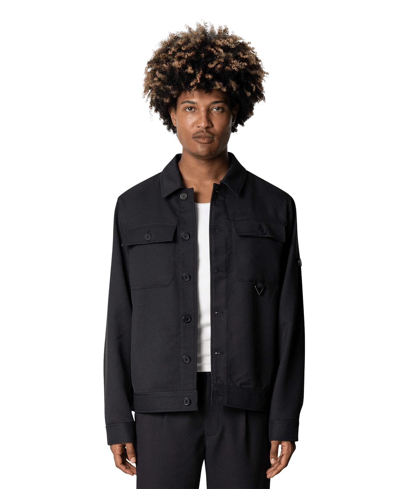 Quotrell - Zane - Overshirt - Black