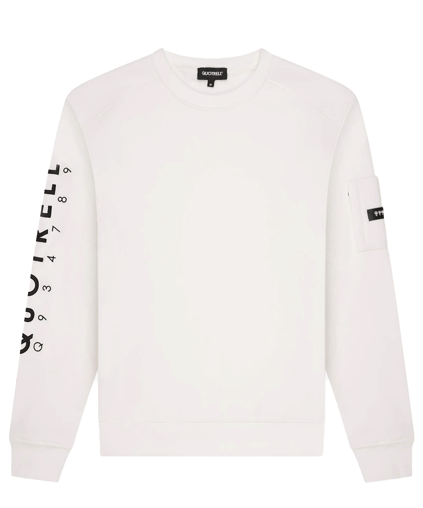 Quotrell - Defender - Crewneck - Offwhite/black