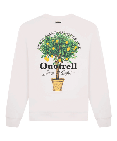 Quotrell - Limone - Crewneck - Offwhite/black