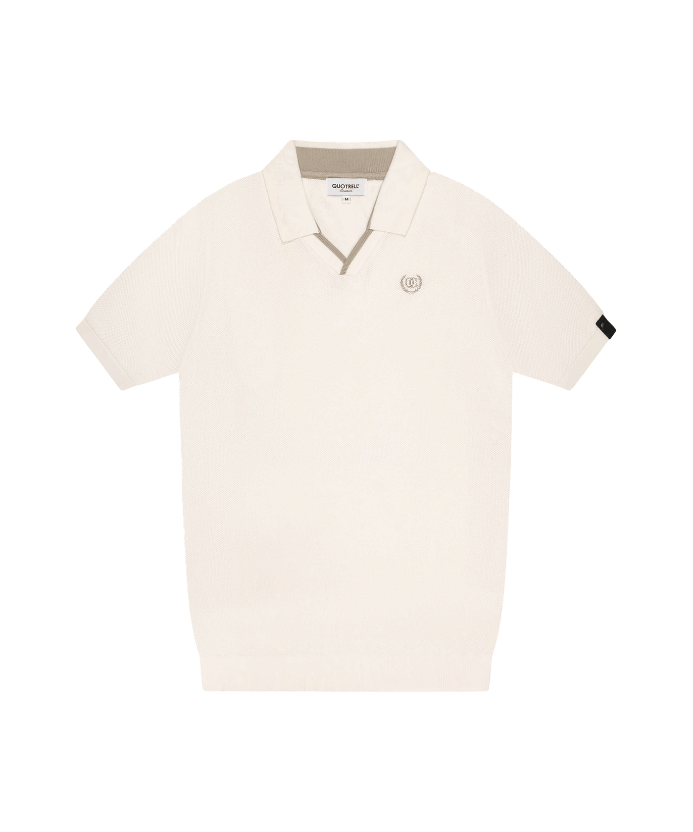 Quotrell - Elijah - Polo - Offwhite/greige