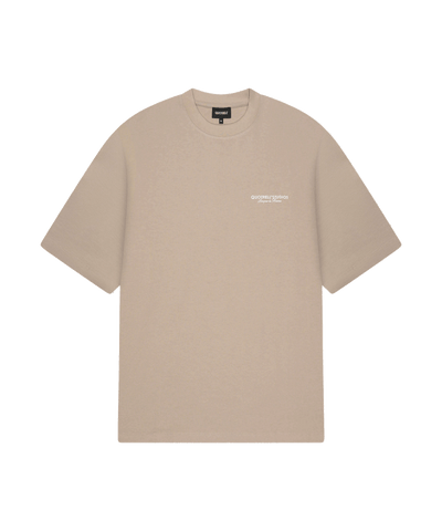 Quotrell - Swan - T-shirt - Greige/white