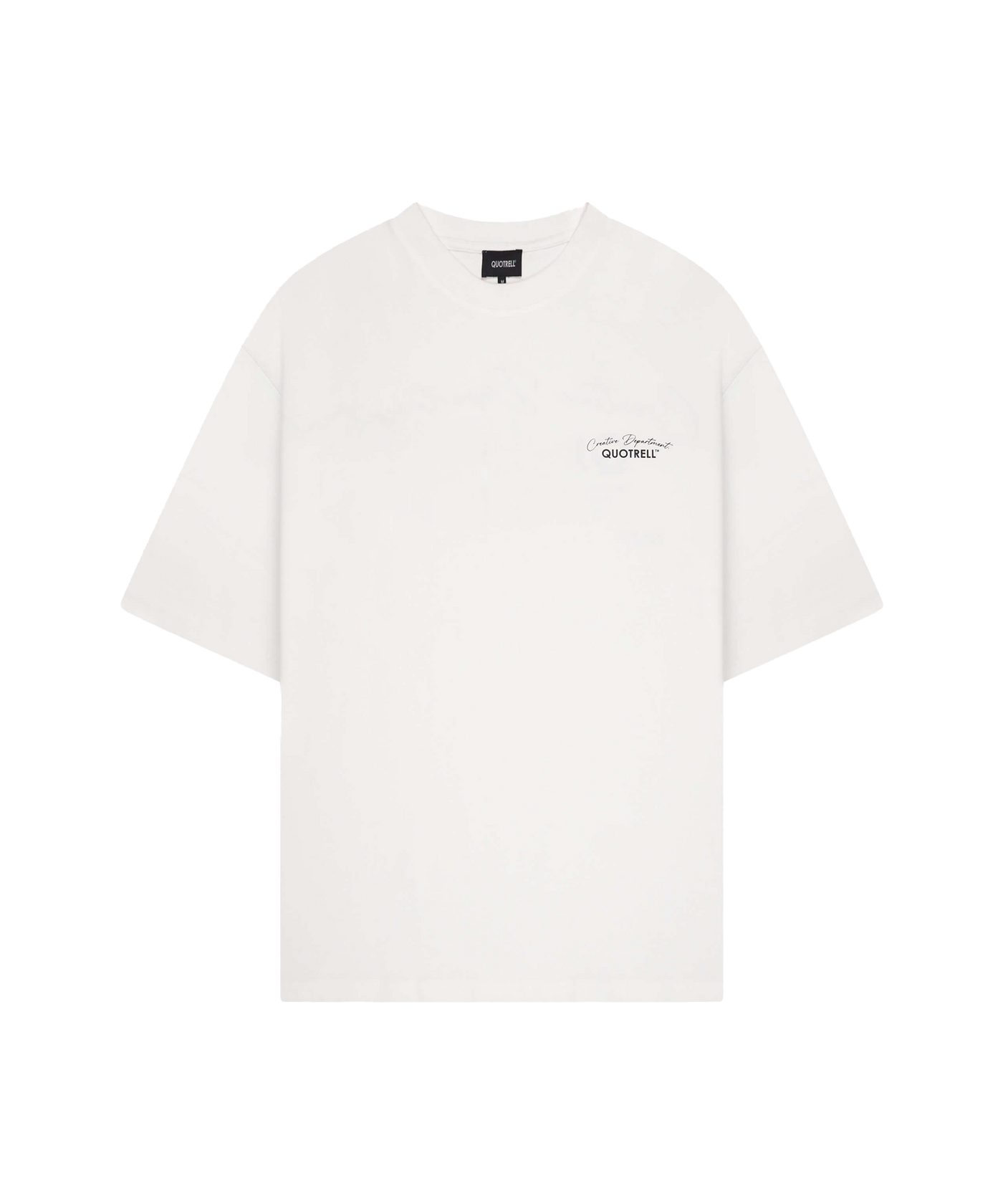 Quotrell - Department - T-shirt - White/black