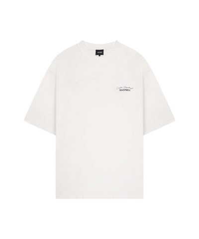 Quotrell - Department - T-shirt - White/black