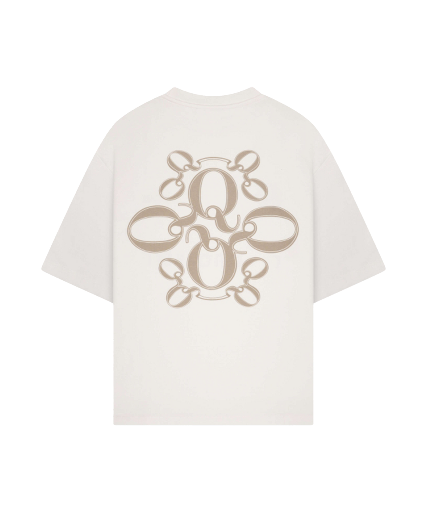 Quotrell - Insignia - T-shirt - Ecru/taupe