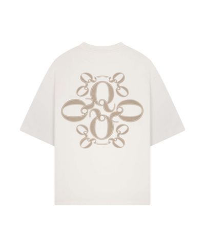 Quotrell - Insignia - T-shirt - Ecru/taupe
