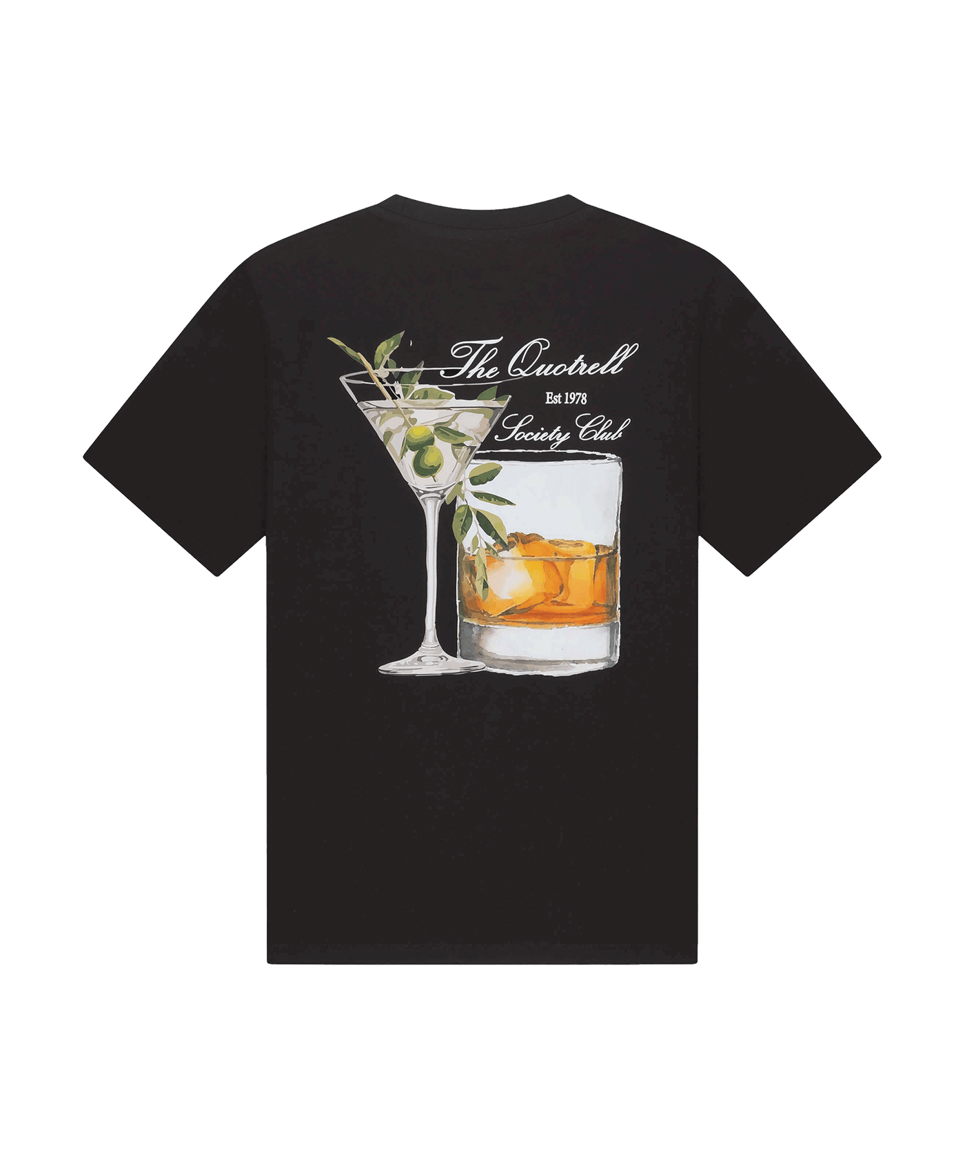 Quotrell - Salud - T-shirt - Black/white