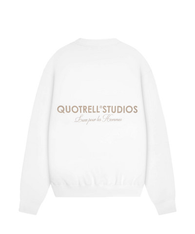 Quotrell - Studios - Crewneck - Ecru/taupe