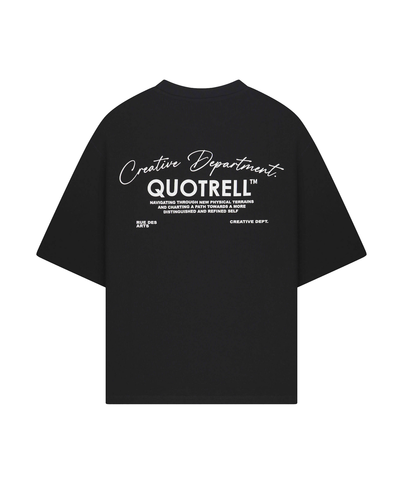 Quotrell - Department - T-shirt - Black/white