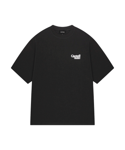 Quotrell - Puff Studio - T-shirt - Black/white