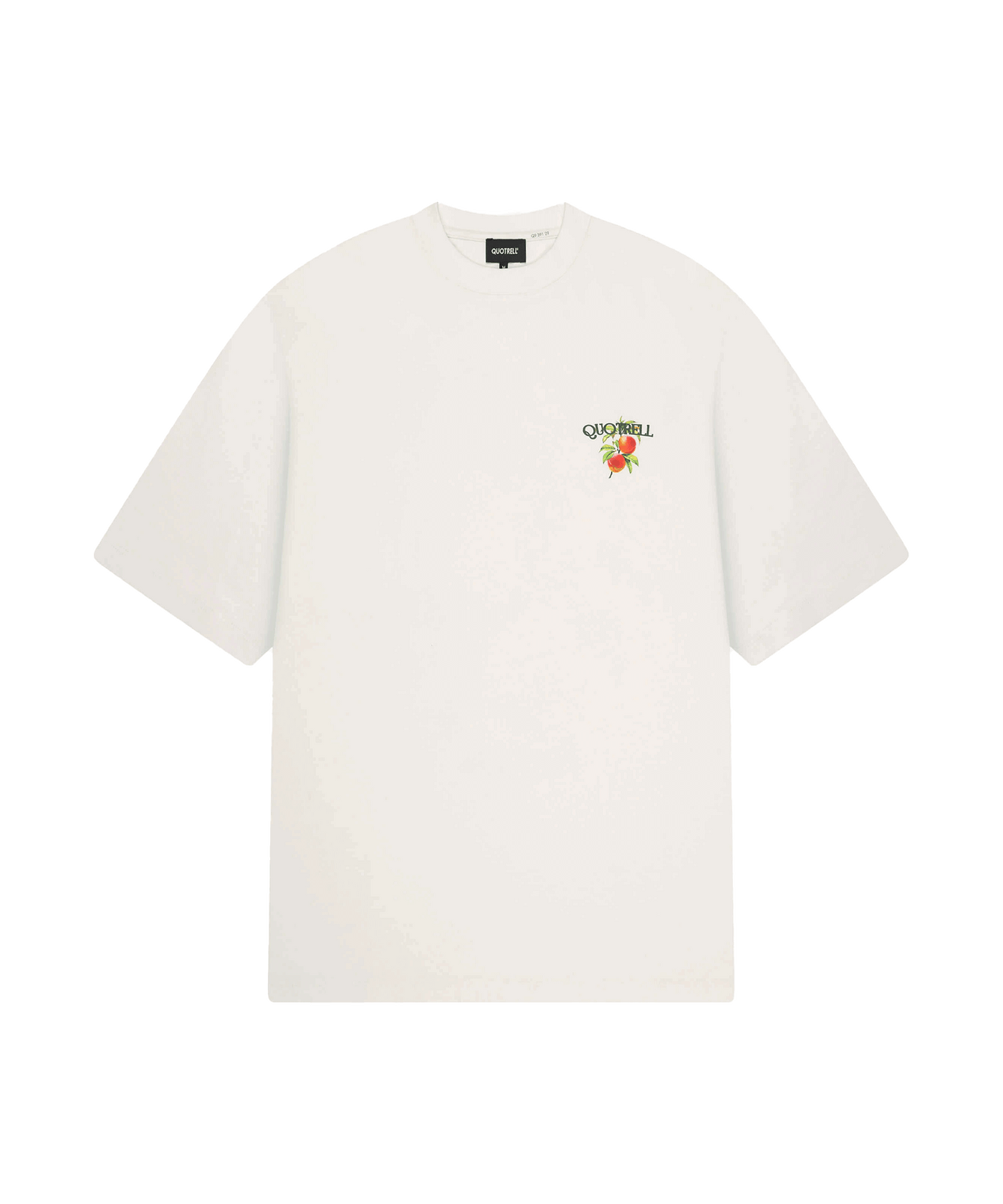 Quotrell - Peaches - T-shirt - Offwhite/green
