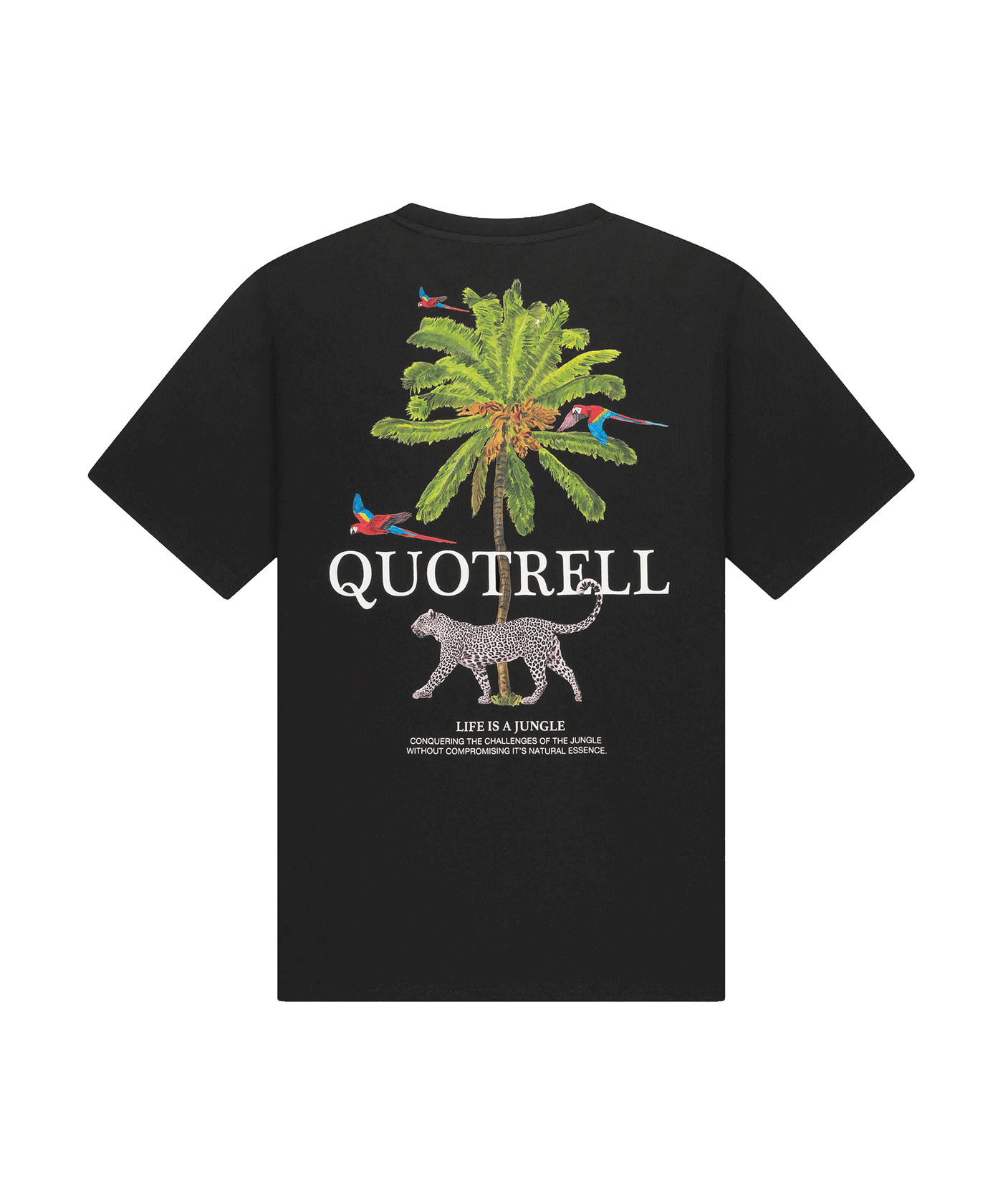 Quotrell - Jungle - T-shirt - Black/white