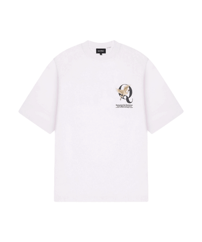 Quotrell - Heron - T-shirt - White/anthracite