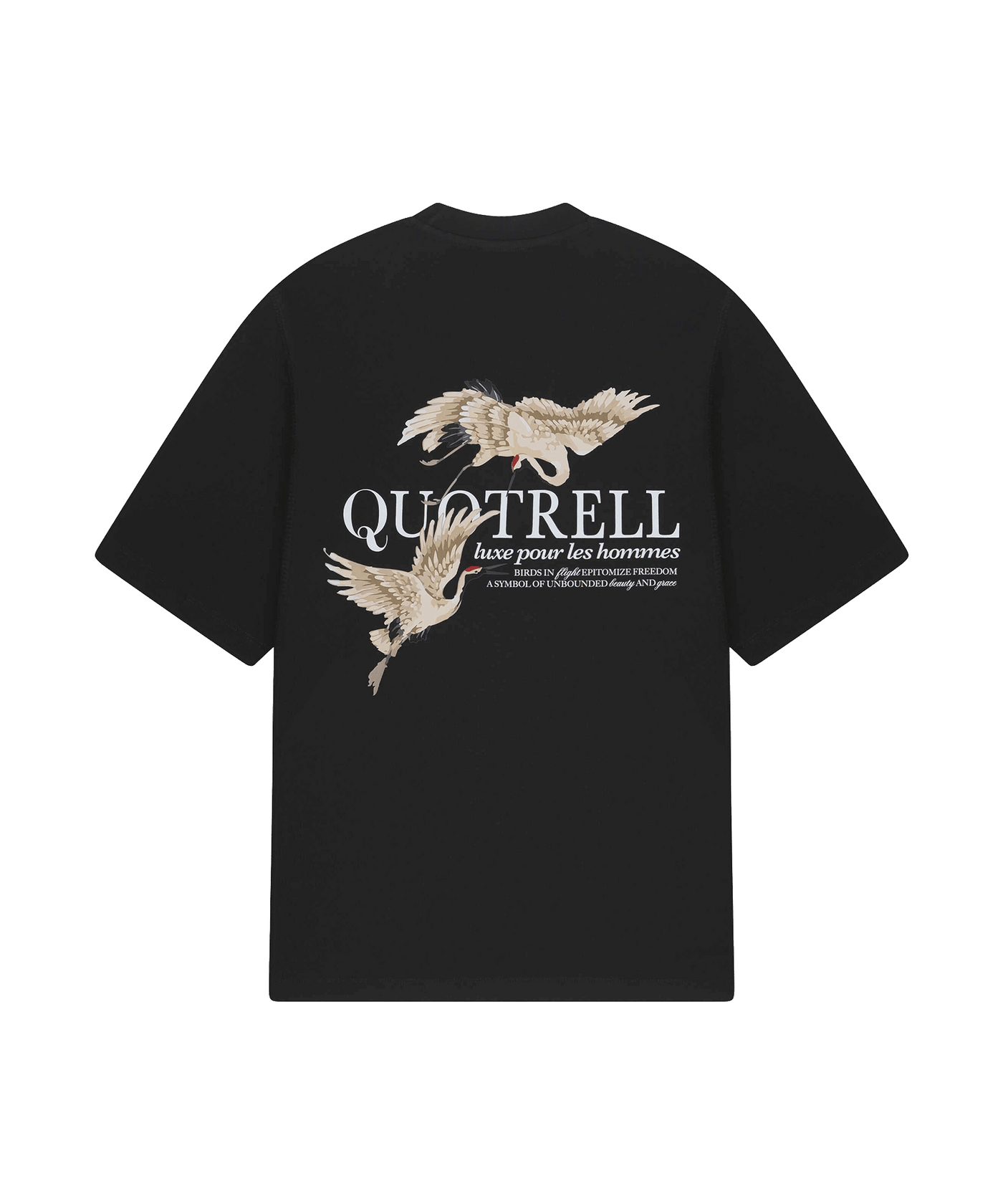 Quotrell - Heron - T-shirt - Black/white