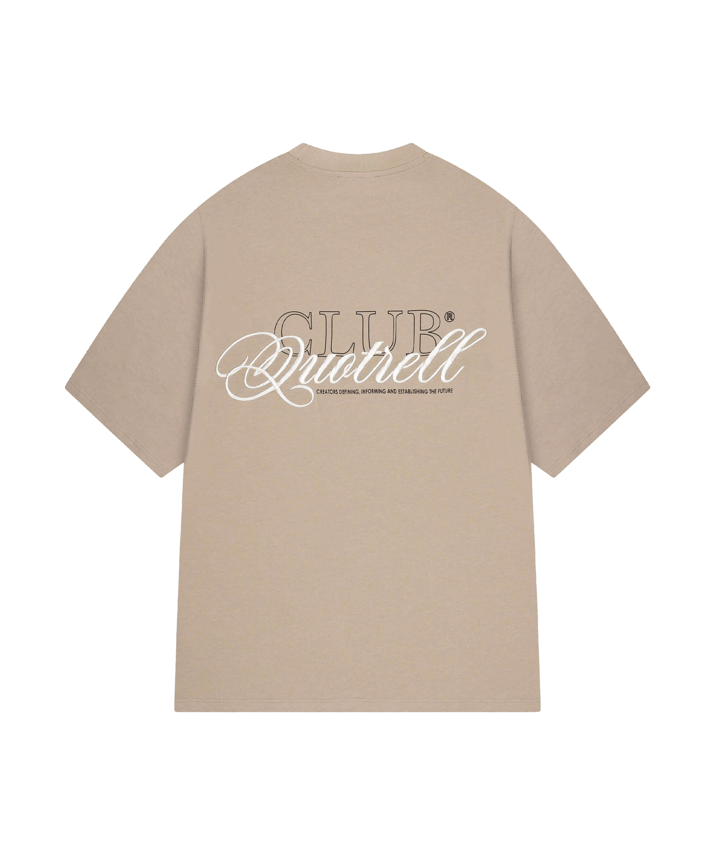 Quotrell - Futura - T-shirt - Greige/off White