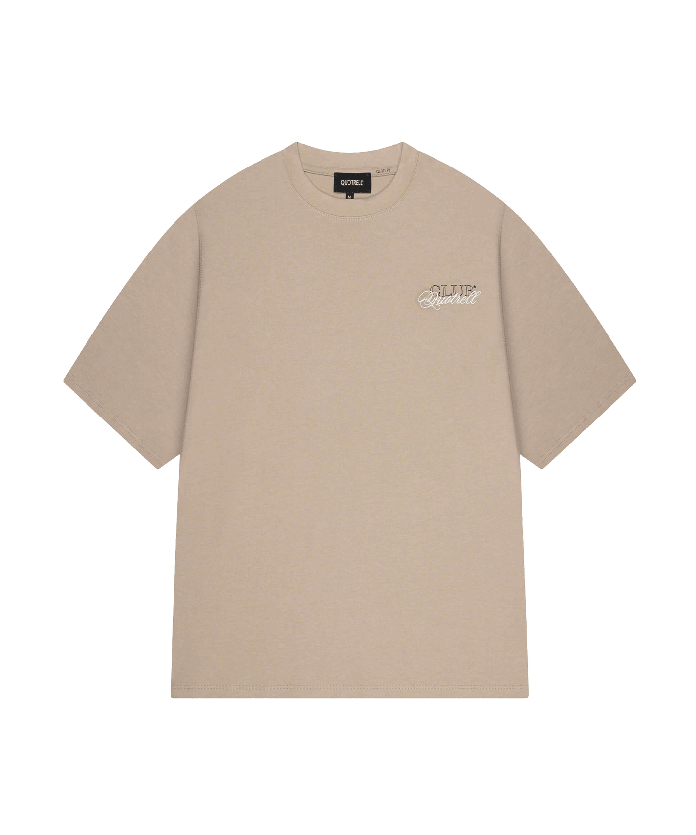 Quotrell - Futura - T-shirt - Greige/off White