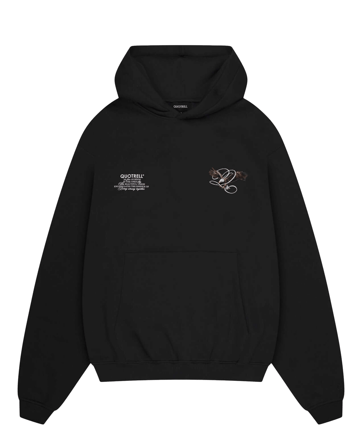 Quotrell - Raptor - Hoodie - Black/white