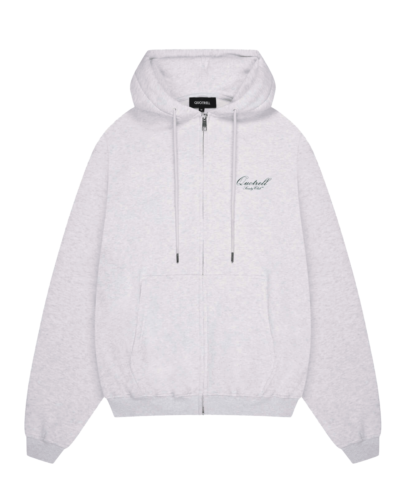 Quotrell - Creators - Hoodie - Lt Grey/green